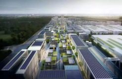 松江，投資200億元的正泰啟迪智電港啟建