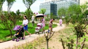 北京朝陽區違建拆除倆月 新公園亮相