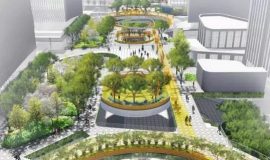 聞所未聞的綠化景觀方案，“懸浮樹磁環”將串起西岸傳媒港