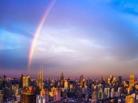 申城驚現彩虹，朋友圈曬彩虹大賽你參加了沒？