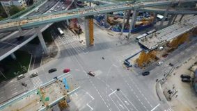 奉賢虹梅南路高架全線結構貫通,年內有望通車 奉賢虹梅南路高架全線結構貫通,年內有望通車