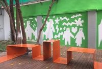 新空間 | 北新涇這塊亂糟糟的水泥地，一年內變身洋氣的小廣場