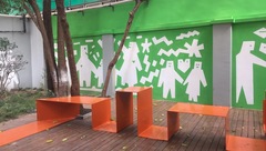 新空間 | 北新涇這塊亂糟糟的水泥地，一年內變身洋氣的小廣場