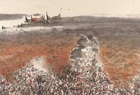 這些藝術家扎根鄉間數月，用手中畫筆描繪出了“東海瀛洲”