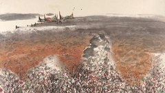 這些藝術家扎根鄉間數月，用手中畫筆描繪出了“東海瀛洲”