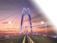 港珠澳大橋  落差近百米 如在平地飛