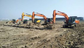 金山一天集中開工14個產業項目，優化營商環境、推進“智造強區”