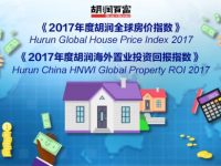 2017胡潤全球房價指數發布 2017胡潤全球房價指數發布