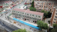 楊浦116歲老房將整體“平移”,為上海第17條越江隧道騰出空間 楊浦116歲老房將整體“平移”,為上海第17條越江隧道騰出空間