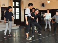 兒童劇《大禹治水》，有流星錘與舞龍，也有說唱與電子樂