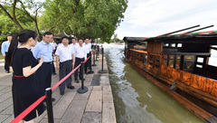 金山嘉興共同制定聯動發展計劃,積極對接滬乍杭鐵路建設與金山鐵路延伸工程 金山嘉興共同制定聯動發展計劃,積極對接滬乍杭鐵路建設與金山鐵路延伸工程