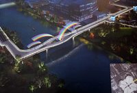 七彩聚虹、夢想筑橋，虹橋商務區全面啟動燈光景觀提升工程