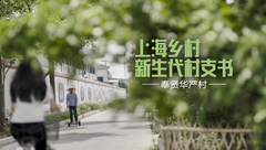 湖南小伙在上海奉賢當村支書，踩著“風火輪”走家串戶，把村民嚇一跳