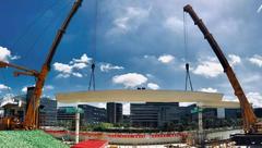 閔行 | 沿這條空中連廊，從虹橋商務區步行20分鐘可達“四葉草”