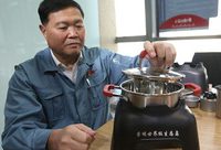 好米配好鍋，崇明民企造的“鍋巴鍋”能煮出有土灶飯香味的鍋巴