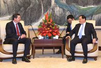 美國這家百年歷史的金融集團愿助力上海國際金融中心建設,李強會見 美國這家百年歷史的金融集團愿助力上海國際金融中心建設,李強會見