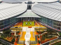 國家會展中心今迎進博會首批社會團體觀眾！它為何長成“四葉草”？走完需要多久？