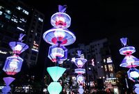 悉尼燈光節人氣作品千里迢迢首登上海，“夢幻花園”驚現楊浦創智天地