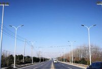 “黑燈瞎火”多年的沈磚公路春節前全線亮燈，新路燈可智能實時報警