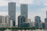 “上海最高雙子樓”竣工，凱德聯合體127.86億元競得，擬建上海第三座來福士