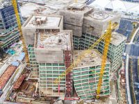 這幾棟歪歪扭扭的大樓成功封頂,將成為徐匯濱江新地標 這幾棟歪歪扭扭的大樓成功封頂,將成為徐匯濱江新地標