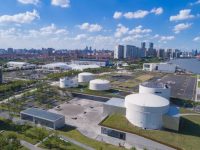 徐匯濱江春季新玩法：油罐里看展覽，還有全球最大球鞋展