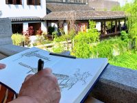 畫家們用一筆一畫，勾勒出嘉定八百余年濃濃鄉愁