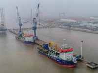 上海造“最聰明”疏浚船今交付，未來將服務“一帶一路”國家港口建設