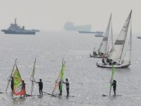 長江首個大型國際帆船賽來了！就在今天的上海吳淞口國際郵輪港