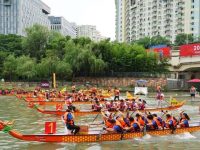 蘇州河上88支龍舟隊鳴鑼競渡:蘇州河貫通和景觀提升工程為龍舟賽添彩 蘇州河上88支龍舟隊鳴鑼競渡:蘇州河貫通和景觀提升工程為龍舟賽添彩