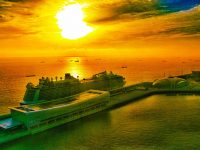 第2000艘！上海吳淞口國際郵輪港迎來亞洲第一郵輪“海洋光譜號”