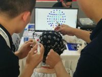 腦控打字最快記錄在世界機器人大會上產生：0.4秒一個字母，相當于觸屏打字的速度