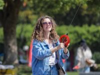 上海有一片大型的風箏放飛場？旅游風箏會在海邊開幕