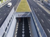 周家嘴路越江隧道主線明晚8時通車，限制時速60千米