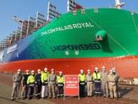 全球首制船在抗疫中沖刺建造:4月底交船,計劃不變 全球首制船在抗疫中沖刺建造:4月底交船,計劃不變