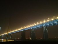 驗收交付在即,滬通長江大橋啟動靜載試驗 驗收交付在即,滬通長江大橋啟動靜載試驗