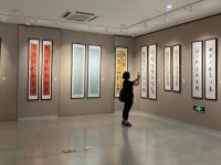 傳統文化受青睞,投稿作品創紀錄,上海市楹聯書法大賽作品展開幕 傳統文化受青睞,投稿作品創紀錄,上海市楹聯書法大賽作品展開幕