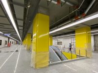 上海在建軌交18號線列車運行有多穩？杯水不晃，部分區段硬幣站立不倒……