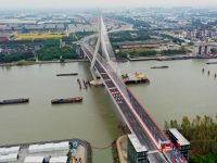 上海第13座黃浦江大橋“閔浦三橋”今日通車,慢行道將在年底開放 上海第13座黃浦江大橋“閔浦三橋”今日通車,慢行道將在年底開放