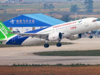 好久不見，“神秘試飛”中的國產大飛機突然空中公開亮相