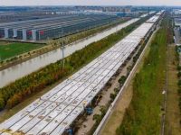 上海這條新建高架快速路主體結構基本貫通，明年竣工通車