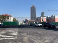 浦東大道今早恢復雙向4車道通車，難度大，與多條軌道交通，越江隧道工程交叉