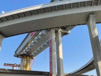 連接新城與中心城區,青浦首條快速高架線路主線完成八成,預計6月主線貫通 連接新城與中心城區,青浦首條快速高架線路主線完成八成,預計6月主線貫通