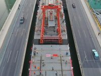 上海近70年老橋即將蛻變:長壽路橋主橋今天合龍,預計6月底通車 上海近70年老橋即將蛻變:長壽路橋主橋今天合龍,預計6月底通車