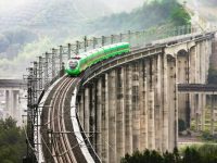 長三角又一條鐵路開通在即，今日4對“綠巨人”上線試運行