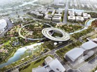 上海這個新城高端國際社區住房開工，兩大地塊緊鄰地標性建筑