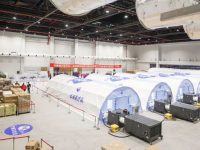 上海臨港建成氣膜實驗室，醫療隊入駐，每日可完成超100萬人份核酸檢測