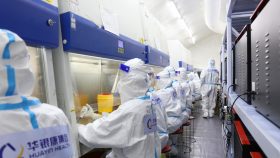 徐匯氣膜實驗室啟用，單日篩查100萬人次，最快4小時出結果