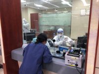 5月12日，上海恢復運營首個銀行網點