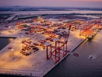 擁有四個“全球之最”,粵港澳大灣區首個新建自動化碼頭開港 擁有四個“全球之最”,粵港澳大灣區首個新建自動化碼頭開港